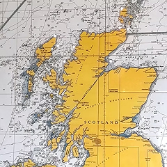 Scotland Lighhouse chart